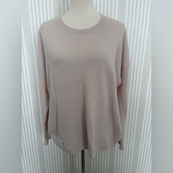 ATM Anthony Thomas Melillo Sweaters - ATM 100% Cashmere Sweater Women’s Size Medium Blush Pink $485 Retail Oversized